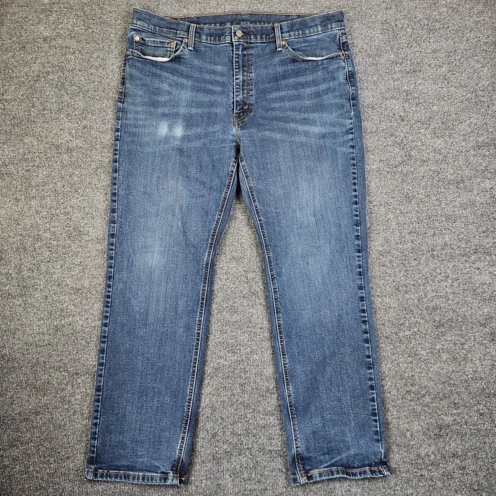 Levis‎ 541 Jeans Men's 40x32(30) Athletic Taper Dark Wash Stretch Denim